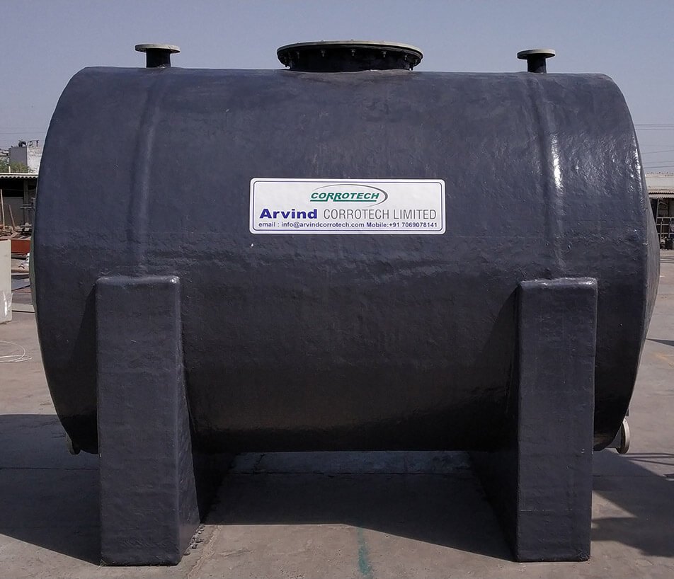 PP + FRP Storage Tanks