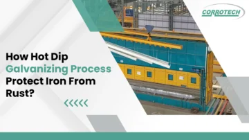 How hot dip galvanizing process protect iron from rust?