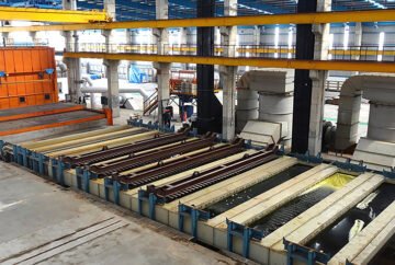 How does a turnkey hot dip galvanizing plant help manufacturing industries?