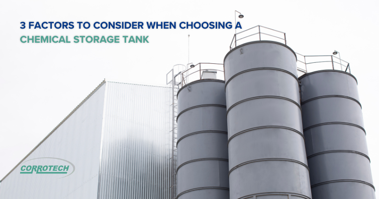 3 Factors to Consider When Choosing a Chemical Storage Tank