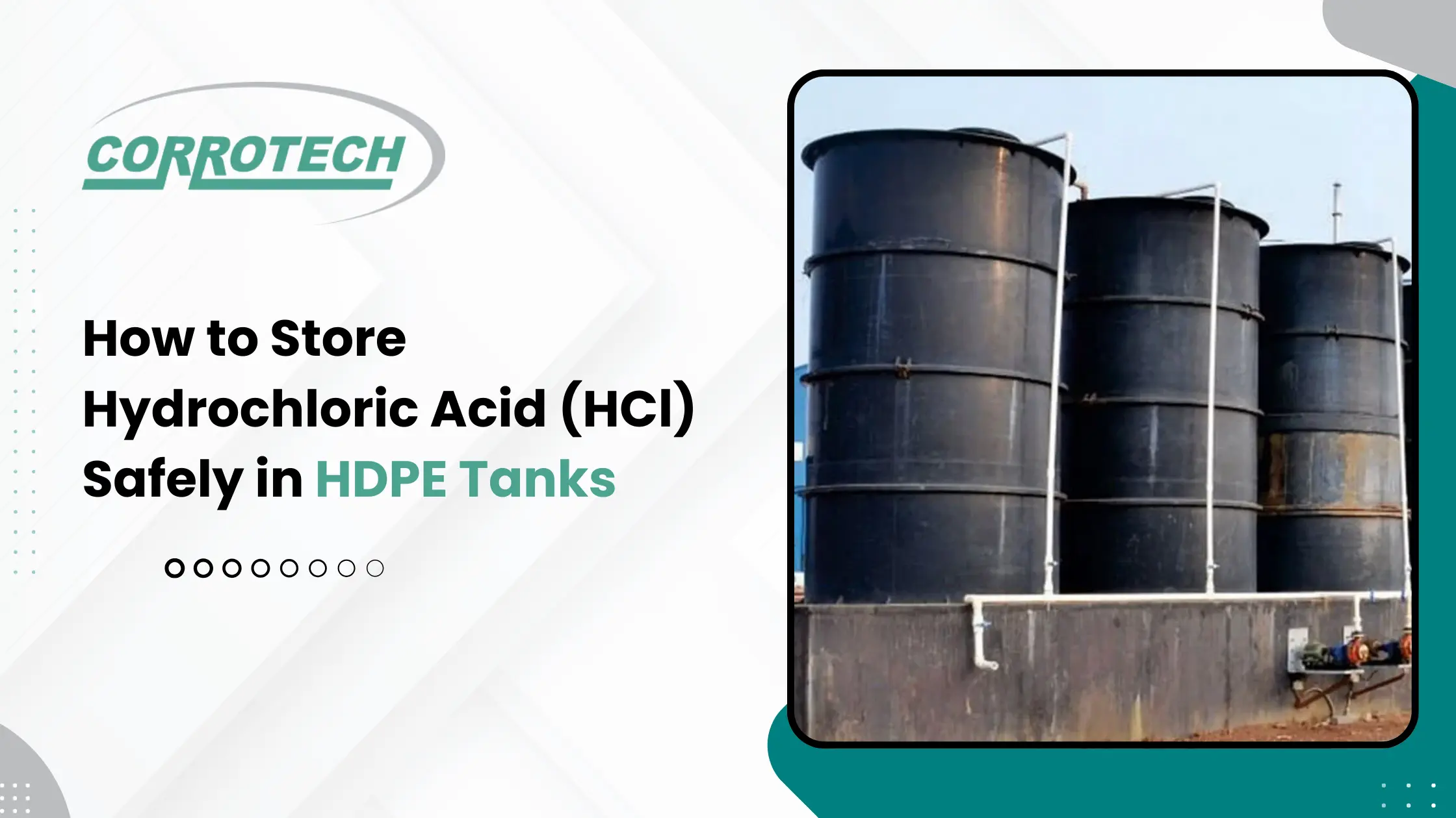 How to Store Hydrochloric Acid (HCl) Safely in HDPE Tanks