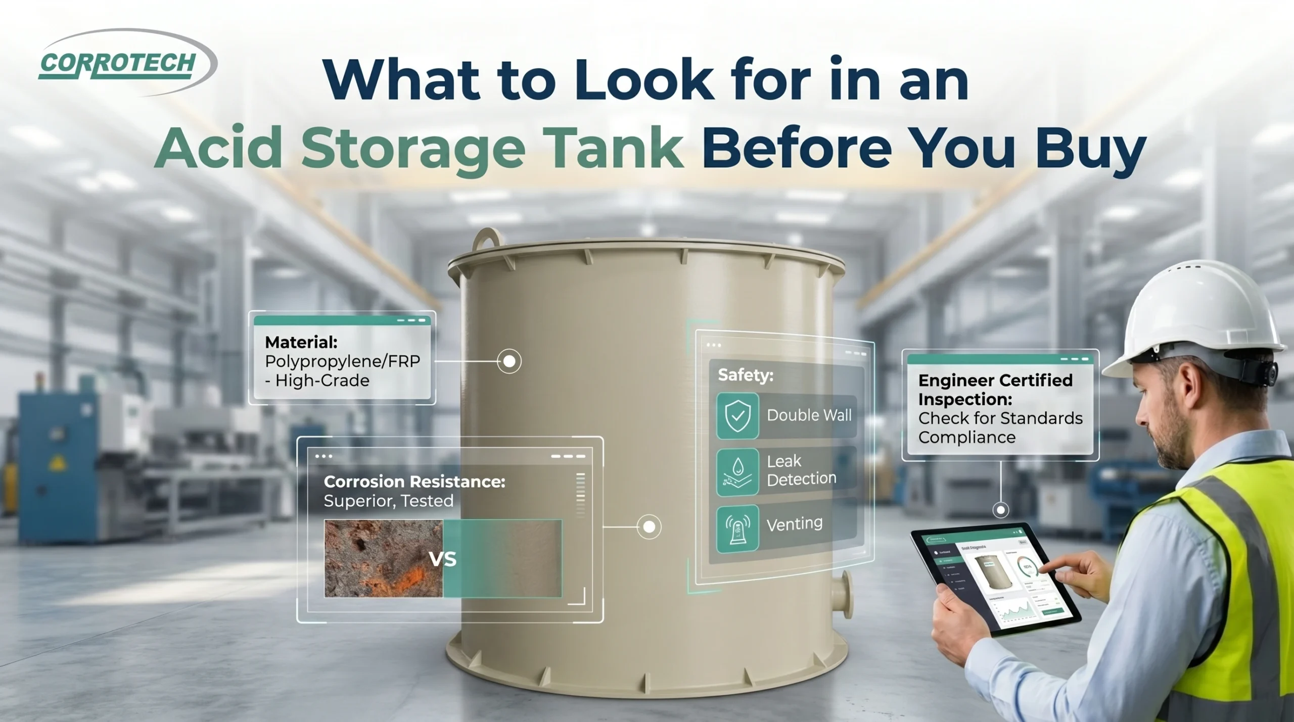 What Should You Check Before Buying an Acid Storage Tank