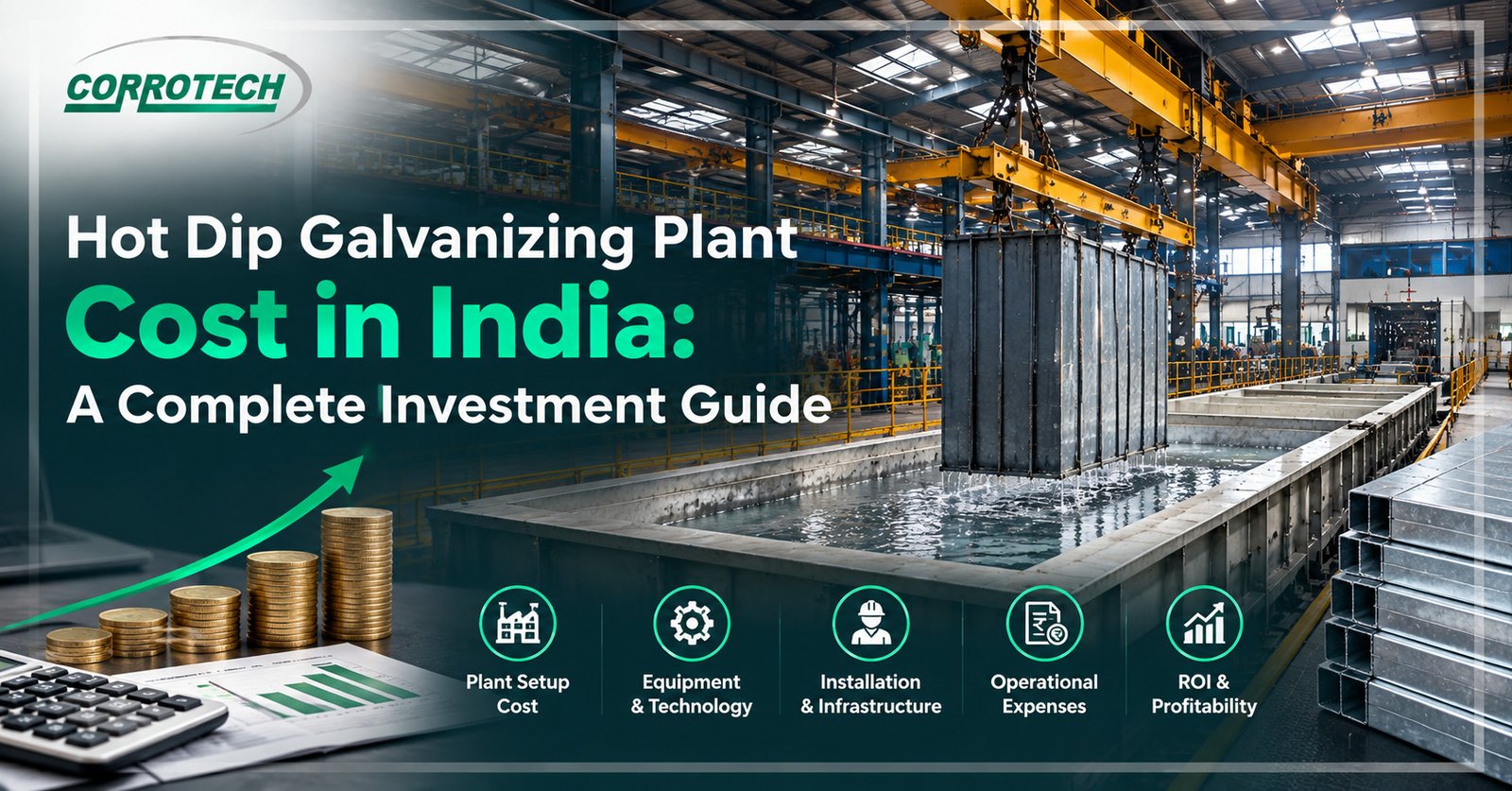 Hot Dip Galvanizing Plant Cost in India: A Complete Investment Guide